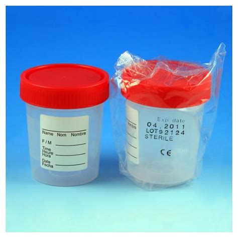 white bottle urine test|sterile containers for urine samples.